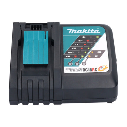 Kit di alimentazione Makita 18 V con 2x batteria BL 1850 B 5,0 Ah + caricatore rapido DC 18 RC + Makpac ( 197624-2 )