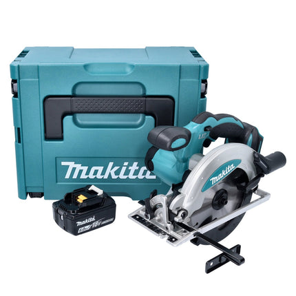 Makita DSS 610 G1J Sierra circular 18 V 165 mm + 1x 6.0 Ah batería + Makpac - sin cargador