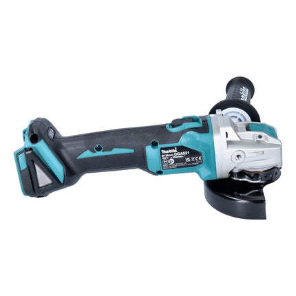 Amoladora angular sin cable Makita DGA 521 ZX1 18 V 125 mm X-LOCK Brushless Solo - sin batería, sin cargador