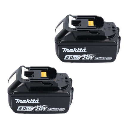 Makita DUC 406 TB Akku Kettensäge 36 V ( 2x 18 V ) 40 cm Brushless + 2x Akku 5,0 Ah - ohne Ladegerät