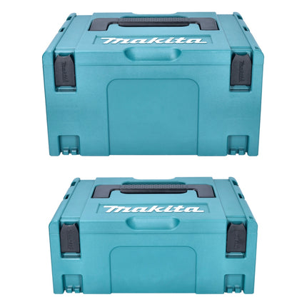 Makita Makpac set tamaño 1 + 2 + 3 + 4 caja de transporte y caja de herramientas
