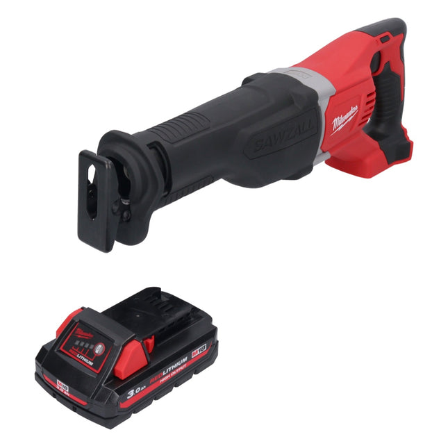 Sega a sciabola a batteria Milwaukee M18 BSX-301 18V + 1x batteria 3,0 Ah - senza caricabatterie