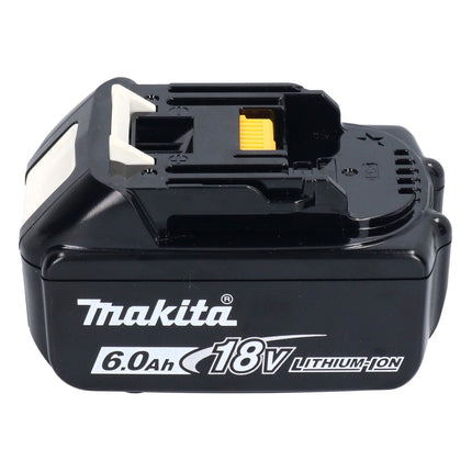 Smerigliatrice angolare a batteria Makita DGA 513 G1 18 V 125 mm brushless + 1x batteria ricaricabile 6,0 Ah - senza caricabatterie