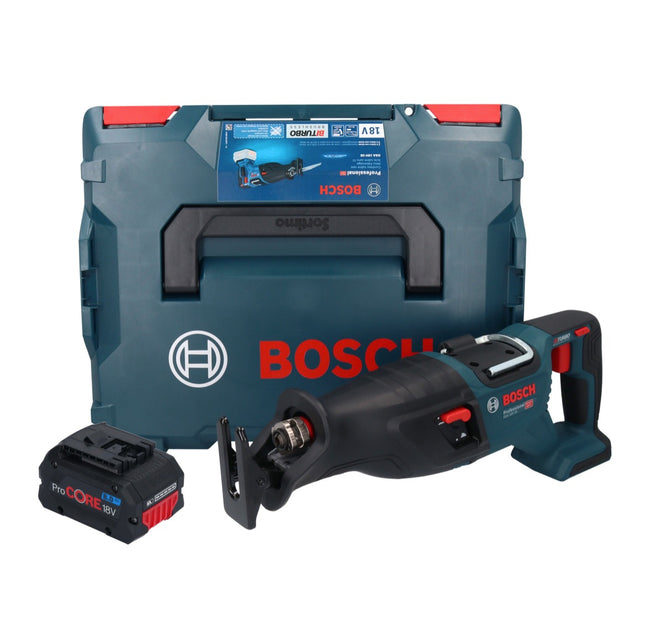 Bosch GSA 18V-28 cordless reciprocating saw 18 V BITURBO Brushless + 1x ProCORE battery 8.0 Ah + L-Boxx - without charger