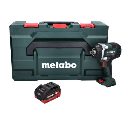 Avvitatore a impatto a batteria Metabo SSW 18 LTX 800 BL 18 V 800 Nm 1/2" Brushless + 1x batteria 8,0 Ah + metaBOX - senza caricabatteria