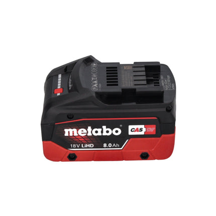 Avvitatore a impatto a batteria Metabo SSW 18 LTX 800 BL 18 V 800 Nm 1/2" Brushless + 1x batteria 8,0 Ah + metaBOX - senza caricabatteria