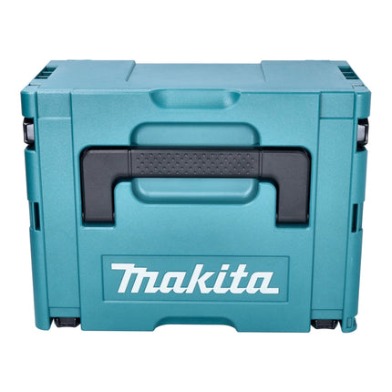 Makita DKP 180 RFJ cordless planer 18 V 82 mm + 2x rechargeable battery 3.0 Ah + charger + Makpac