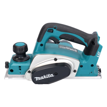 Makita DKP 180 RT1J cordless planer 18 V 82 mm + 1x rechargeable battery 5.0 Ah + charger + Makpac