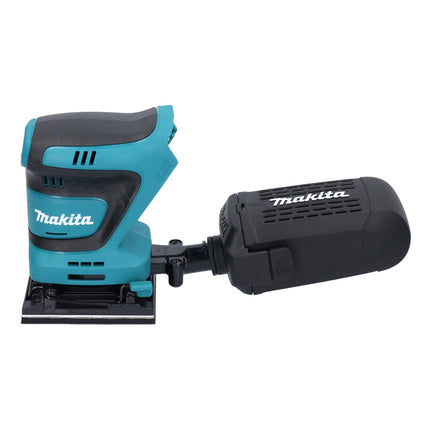 Makita DBO480RGJ Ponceuse vibrante sans fil 112 x 102mm 18V + 2x Batteries 6,0Ah + Chargeur + Coffret