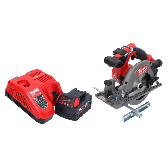 Milwaukee M18 CCS55-401 Cordless circular saw 165mm 18V + 1x Battery 4.0Ah + Charger