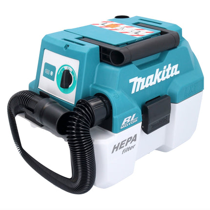Makita DVC 750 LZ Cordless Vacuum Cleaner LXT 18 V 67 mbar 7,5 l Brushless Solo - without battery, without charger