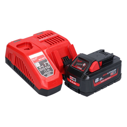 Milwaukee M18 BSX-801 cordless Recipro reciprocating saw 18 V + 1x battery 8.0 Ah + charger