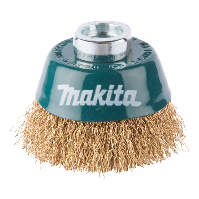 Makita cup brush 60 mm M14 brass ( D-39746 )