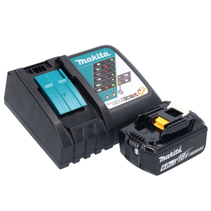 Aspiradora sin cable Makita DVC 750 LRG1 LXT 18 V 67 mbar 7,5 l sin escobillas + 1x batería recargable 6,0 Ah + cargador