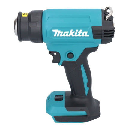 Makita DHG 181 RTJ Pistolet air chaud sans fil 18 V 150 - 550C + 2x batterie rechargeable 5,0 Ah + chargeur + Makpac