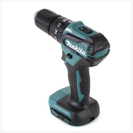 Makita DHP 483 Z akumulatorowa wiertarko-wkrętarka udarowa 18 V 40 Nm Brushless Solo - bez akumulatora, bez ładowarki