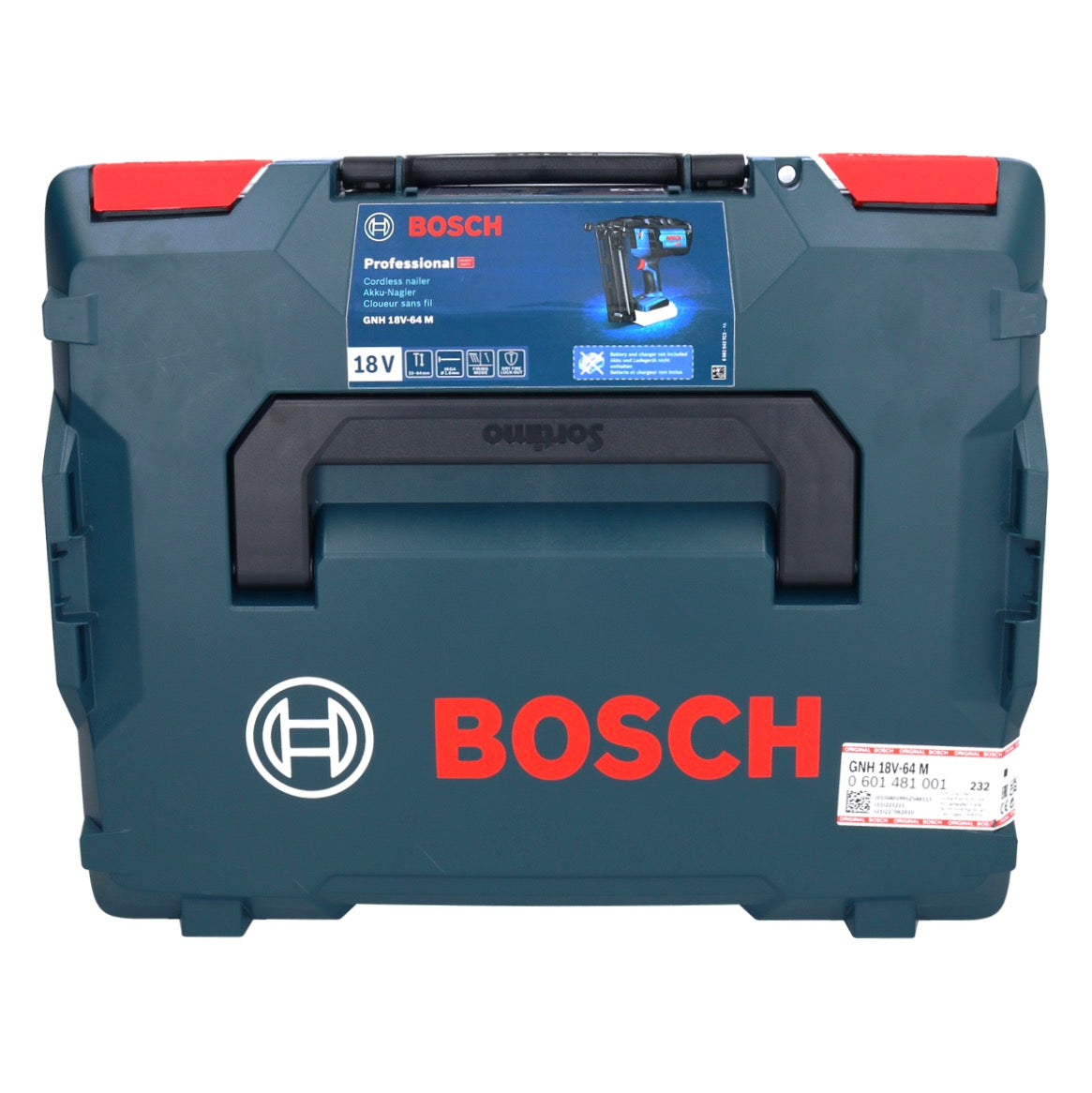 Bosch GNH 18V-64 M Akülü Tel Çivi Çakma Tabancası 2x4 Ah P.Core Bosch GNH 18V-64 M Akülü Tel Çivi Çakma Tabancası 2x4 Ah P.Core