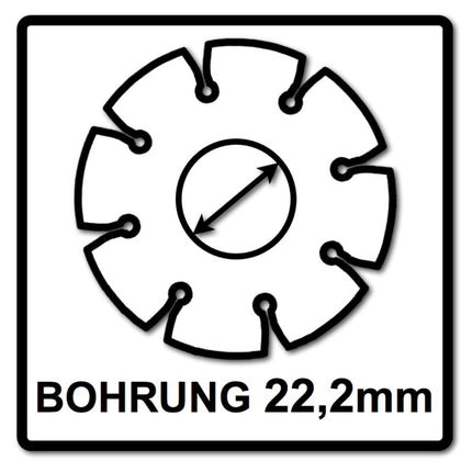 Bosch Estándar para disco de corte diamantado universal 125 x 22,23 mm ( 2608615059 ) para hormigón, acero-hormigón, ladrillo, cal y arenisca