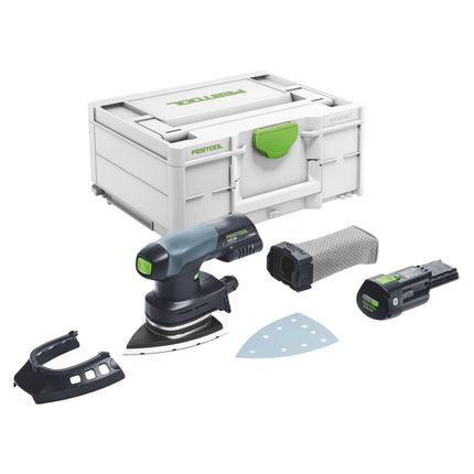 Festool DTSC 400-Basic Akku Deltaschleifer 18 V 100 x 150 mm Brushless + 1x Akku 3,0 Ah + Systainer - ohne Ladegerät - Toolbrothers