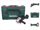 Metabo WVB 18 LTX BL 15-125 Quick cordless angle grinder 18 V 125 mm ( 601731840 ) brushless + metaBOX - without battery, without charger