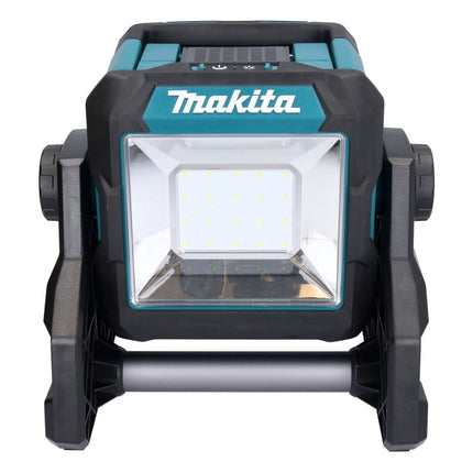 Makita ML003GD201 Projecteur de chantier LED à batterie 18 V / 40 V max 1100 lm + 2x batteries 2,5 Ah + chargeur