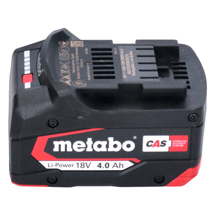 Metabo Basic Set 3x Batteries Li-Power 18 V 4,0 Ah + Chargeur Metabo SC 30 12 - 18 V
