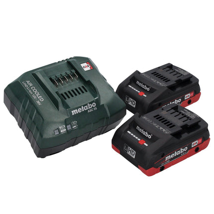 Metabo WPB 18 LT BL 11-125 Quick Akku Winkelschleifer 18 V 125 mm Brushless + 2x Akku 4,0 Ah + Ladegerät + metaBOX - Toolbrothers