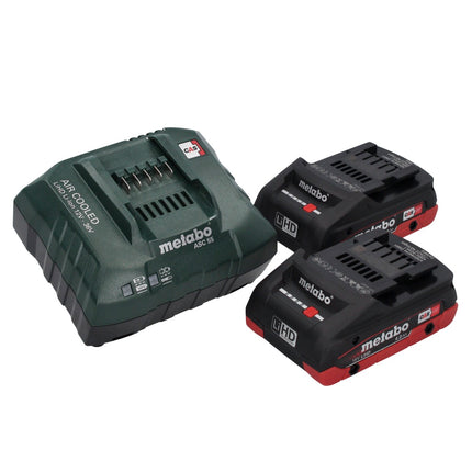 Metabo WB 18 LT BL 11-125 Quick Akku Winkelschleifer 18 V 125 mm Brushless + 2x Akku 4,0 Ah + Ladegerät + metaBOX - Toolbrothers