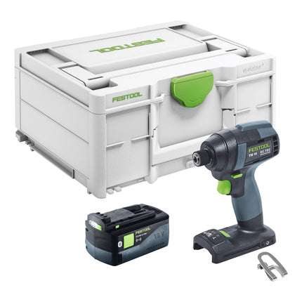 Festool TID 18-Basic Akku Schlagschrauber 18 V 180 Nm 1/4" + 1x Akku 5,0 Ah + Systainer - ohne Ladegerät - Toolbrothers