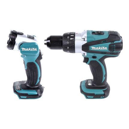 Makita DLX 6046 Zestaw akumulatorowy 18 V DGA 452 + DHP 458 + DJR 186 + DML 802 + DSS 610 + DTD 152 + 3x akumulator 3,0 Ah + ładowarka + torba