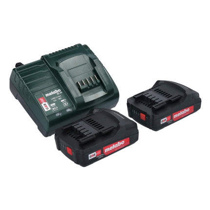 Metabo AHS 18-55 V Taille-haies sans fil 18 V 53 cm + 2x batterie 2,0 Ah + chargeur