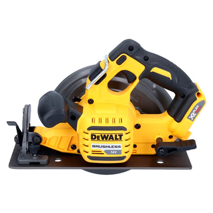 DeWalt DCS 575 T1 Scie circulaire manuelle sans fil 54 V FlexVolt 190 mm Brushless + 1x batterie 6,0 Ah + chargeur
