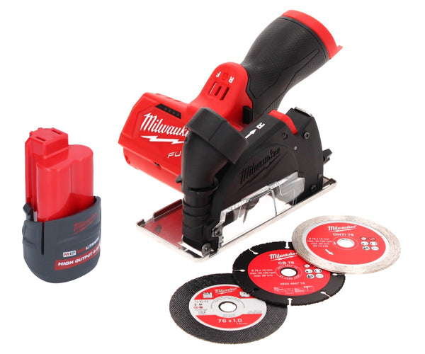 Milwaukee M12 FCOT-251 multi-material cutter 12 V 76 mm