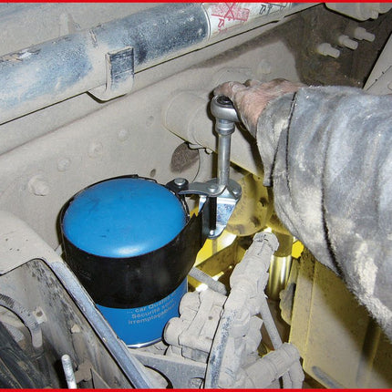 KS TOOLS 1/2" Filter-Stahlband-Schlüssel, Ø 105-118mm ( 455.0050 ) - Toolbrothers