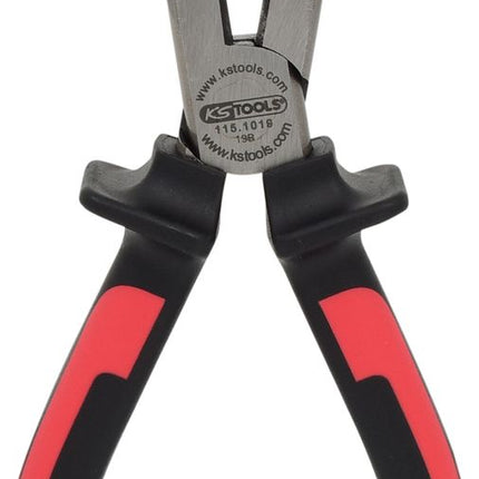 KS TOOLS ERGOTORQUE Flachrundzange, gebogen, 210mm ( 115.1019 ) - Toolbrothers