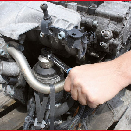 KS TOOLS Öldienstschlüssel-Satz für Ölfilter- und Filtergehäusedeckel, 9-tlg ( 150.9210 ) - Toolbrothers