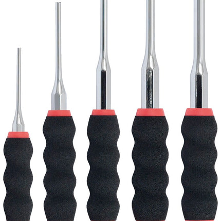 KS TOOLS Durchtreiber-Satz, CrMo, 5-tlg zylindrisch ( 156.0230 ) - Toolbrothers