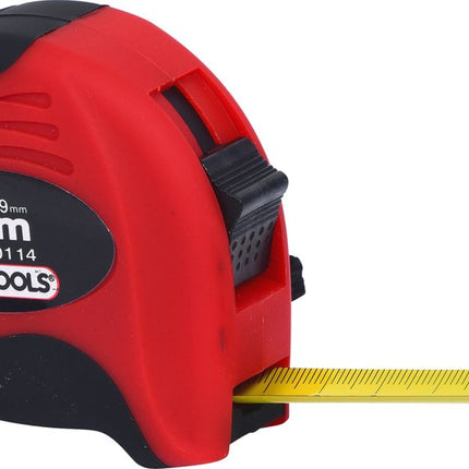 KS TOOLS Bandmaß mit Feststeller,schwarz-rot, 5m, 19mm ( 300.0114 ) - Toolbrothers