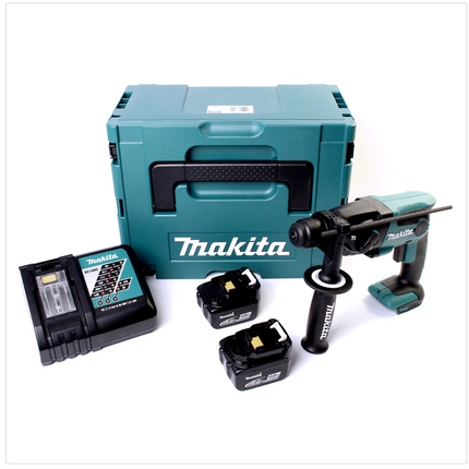 Makita DHR 164 RMJ 14,4 V Li-Ion Akku Bohrhammer im Makpac mit 2 x 4 Ah Akku und Ladegerät - Toolbrothers