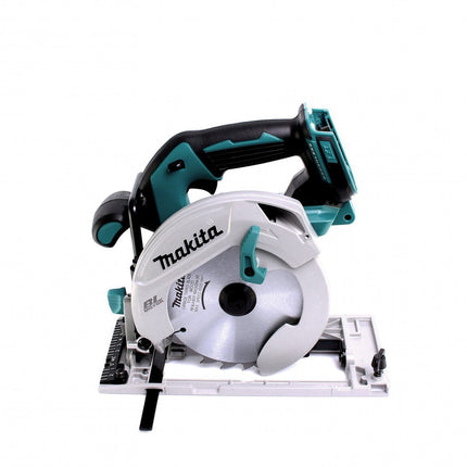 Makita DHS 680 RTJ Akku Handkreissäge 18 V 165 mm Brushless + 2x Akku 5,0 Ah + Ladegerät + Adapter + Makpac - Toolbrothers