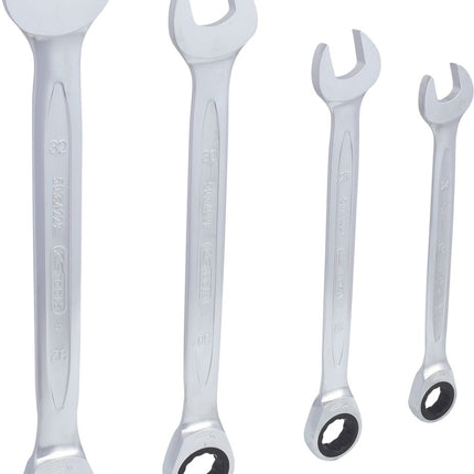 KS TOOLS GEARplus Ratschenringmaulschlüssel-Satz, 4-tlg 24-32mm ( 503.4270 ) - Toolbrothers