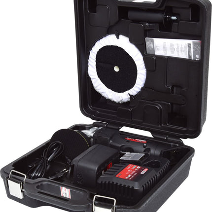 KS TOOLS Akku-Poliermaschine, 2.300 U/min 18V, mit 1 Akku und 1 Ladegerät ( 515.3555 ) - Toolbrothers