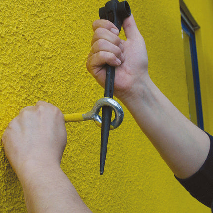 KS TOOLS Gerüstbauschlüssel, umschaltbar, 13x17mm ( 522.1317 ) - Toolbrothers