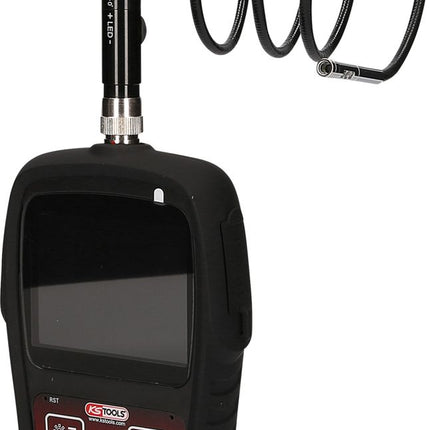 KS TOOLS HD-Videoskop-Satz mit Ø 6,0 mm 0° und 90° HD Frontkamera-Sonde, umschaltbar, 5-tlg ( 550.7500 ) - Toolbrothers