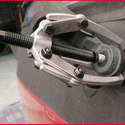 KS TOOLS Polklemmen-Abzieher 3-armig mit Knebel, M10x100mm ( 700.1169 ) - Toolbrothers