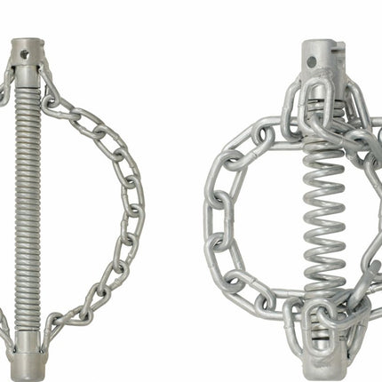 KS TOOLS Raschiatore a catena c.catene lisce,3 catene,spirali 22mm ( 900.2284 )