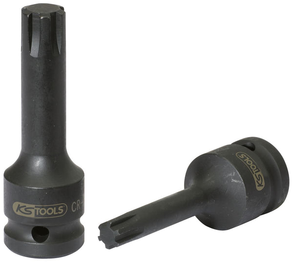 KS Tools 911.0942 Stecknuss Für RIBE-Schrauben, 1/2 Zoll Antrieb, Größe M13