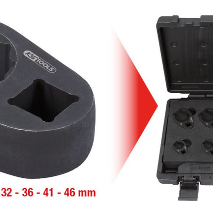 KS TOOLS Leitungsschlüssel-Satz, SW 19-46 mm, 10-tlg ( 913.1300 )