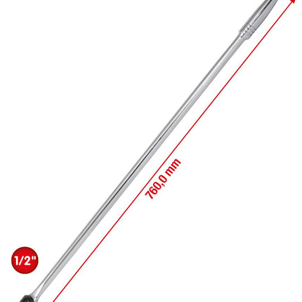 KS TOOLS 1/2" CHROMEplus Gelenk-Steckgriff, 760mm ( 918.1293 ) - Toolbrothers