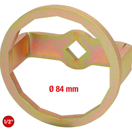 KS TOOLS 1/2" Ölfilterschlüssel Ø 84 mm / 14 Flächen ( 150.9543 ) - Toolbrothers